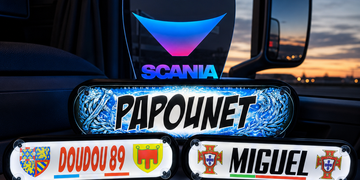 Accessoires camion : nos plaques les plus vendues