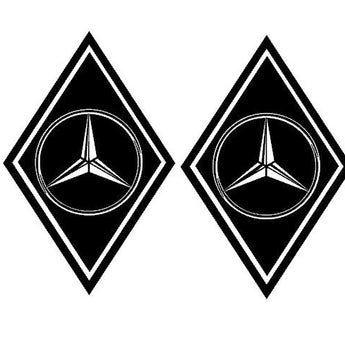 stickers losanges MERCEDES