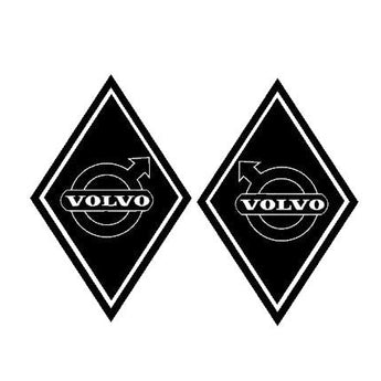 stickers Volvo losanges logo