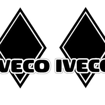 stickers losanges IVECO décalé