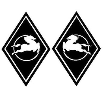 stickers losanges IVECO cheval
