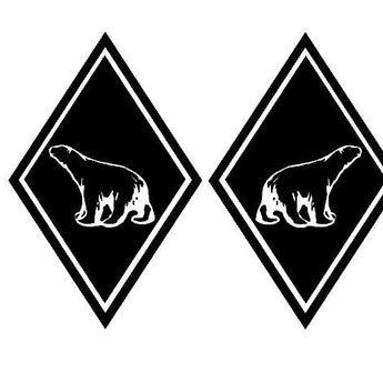 stickers losanges Scania ours polaire