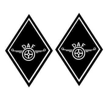 Stickers Losanges DAF essieu