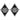 Stickers Losanges DAF essieu 2