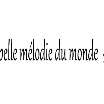 Stickers La plus belle mélodie du monde