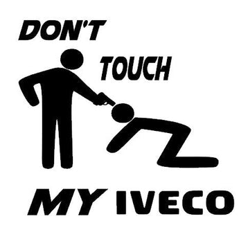 Stickers IVECO don't touch