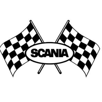 Stickers SCANIA damier