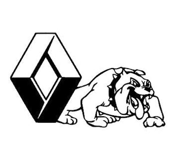 Stickers RENAULT bull dog d