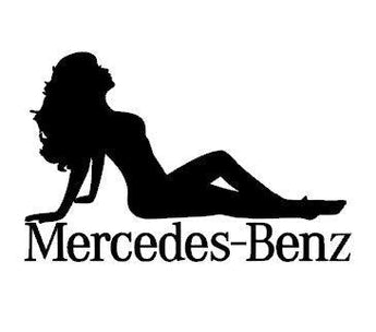 Stickers MERCEDES pin up 2