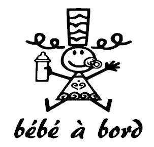 stickers bébé à bord BIGOUDENE