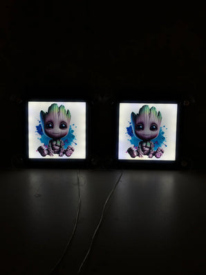 Enseigne Lumineuse Coin de Pare-Brise Groot – Décoration LED Camion Chauffeur Routier