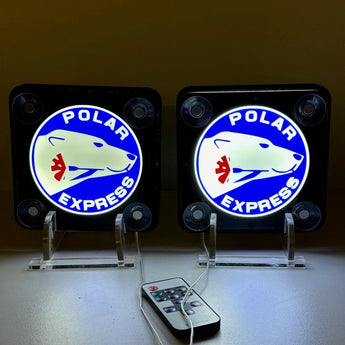 Enseigne lumineuse pare brise camion Polar EXPRESS - Stick Olivier