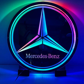 Fond de cabine miroir MERCEDES – Élégance et puissance lumineuse pour camion | Stick Olivier - Stick Olivier