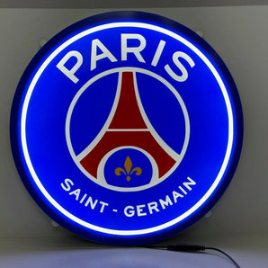 Fond de cabine miroir lumineux PSG Plaque LED personnalisée pour camion
