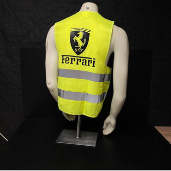 Gilet jaune personnalisé Ferrari – Haute visibilité avec logo ou prénom - Stick Olivier