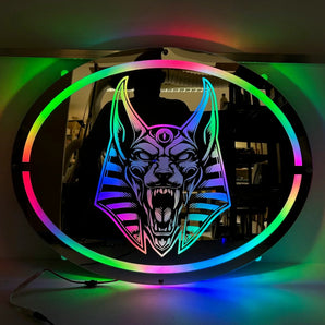 Fond de cabine Anubis Design égyptien puissant pour camion