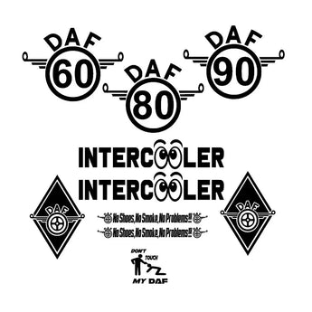 Kit de Stickers DAF Décoration Camion Chauffeur Routier