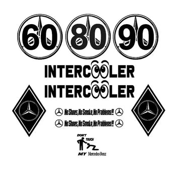 Kit de Stickers Mercedes Décoration Camion Chauffeur Routier