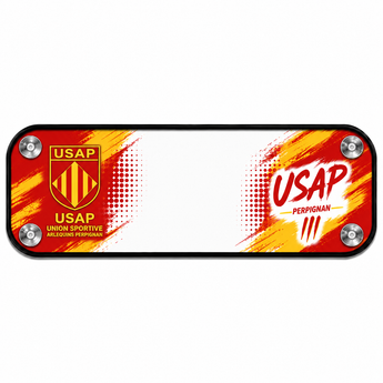 Plaque Lumineuse Prénom Thème USAP Perpignan pour Camion Chauffeur Routier