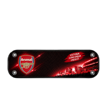 Plaque Lumineuse Prénom thème Arsenal FC pour Camion Chauffeur Routier