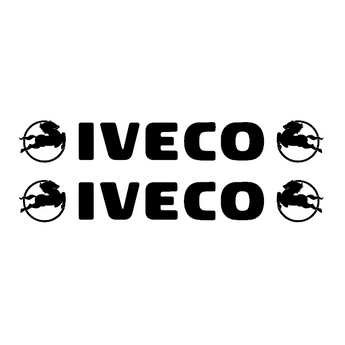 Stickers IVECO décors fenêtre