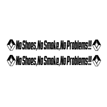 Stickers camion No Shoes Renault