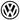 Stickers logo Volkswagen classique