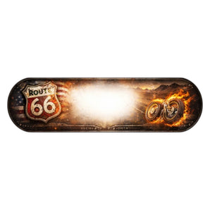 Plaque Lumineuse Camion Born to Ride – Décoration LED Personnalisée pour Motards