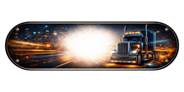 Plaque Lumineuse Camion Convoi de Nuit – Décoration LED Personnalisée pour Passionnés de Camions