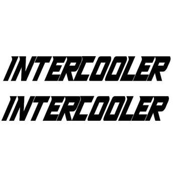 Décors de fenêtre camion INTERCOOLER 001 - Stick Olivier