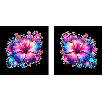 Enseigne Lumineuse Coin de Pare-Brise Fleur Galaxie – Accessoire Camion Chauffeur Routier