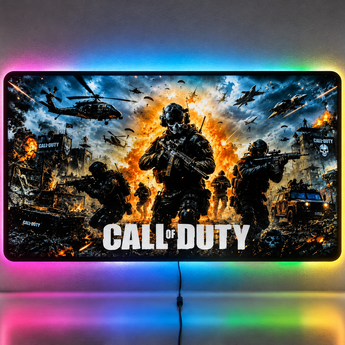 Fond de Cabine Lumineux Call of Duty – Décoration LED Gamer Camion & Chambre