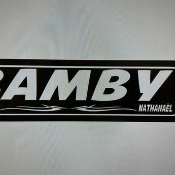 plaque lumineuse BAMBY