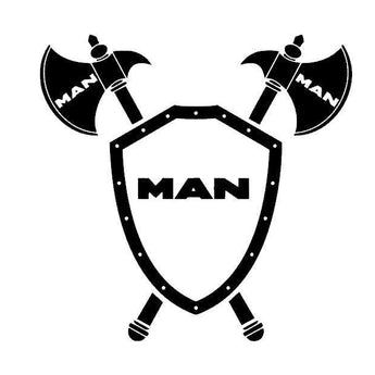 Sticker MAN blason - Stick Olivier