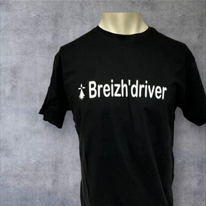 T-shirt personnalisé Breizh driver - Stick Olivier