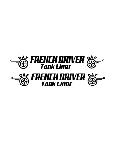 Stickers INTERCOOLER french DAF