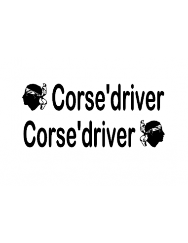 Stickers INTERCOOLER Corse driver