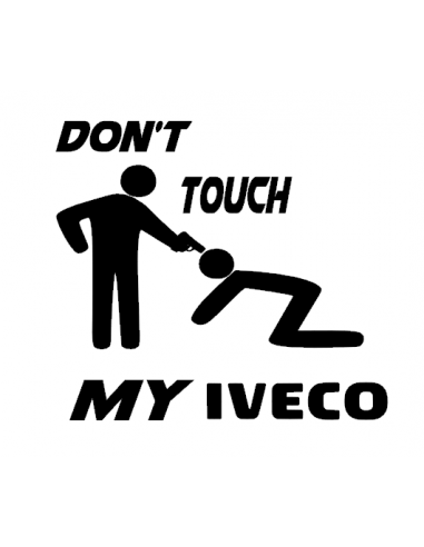 Stickers IVECO don't touch