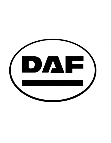 Stickers DAF ovale