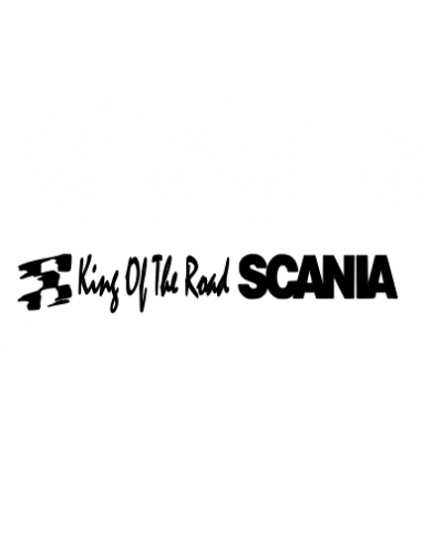 Stickers SCANIA King of the road