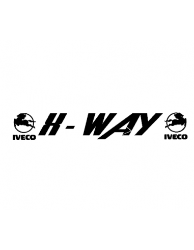 Stickers IVECO h-way