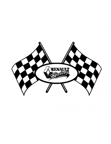 Stickers RENAULT Damier racing