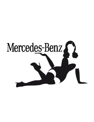 Stickers MERCEDES pin up