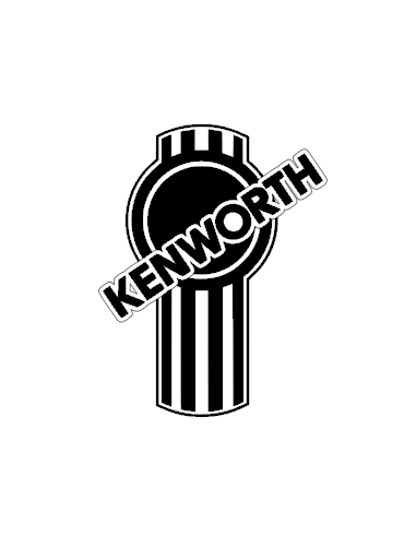 Stickers KENWORTH logo décalé