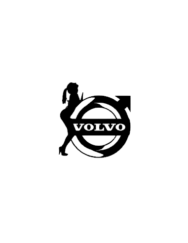 Stickers VOLVO pin up