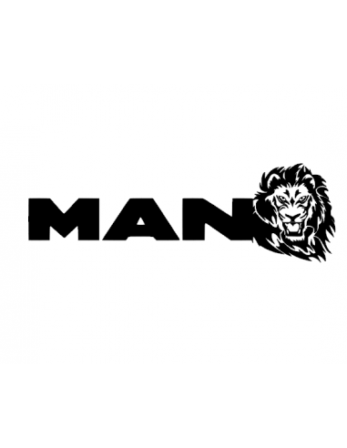 Stickers MAN lion logo D