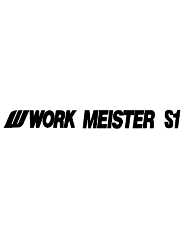 STICKERS WORK MEISTER S1