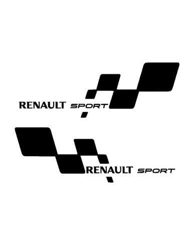Stickers RENAULT sport latéral