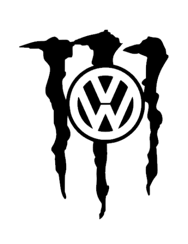 Sticker Volkswagen Monster