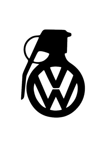 Sticker autocollant marque Volkswagen